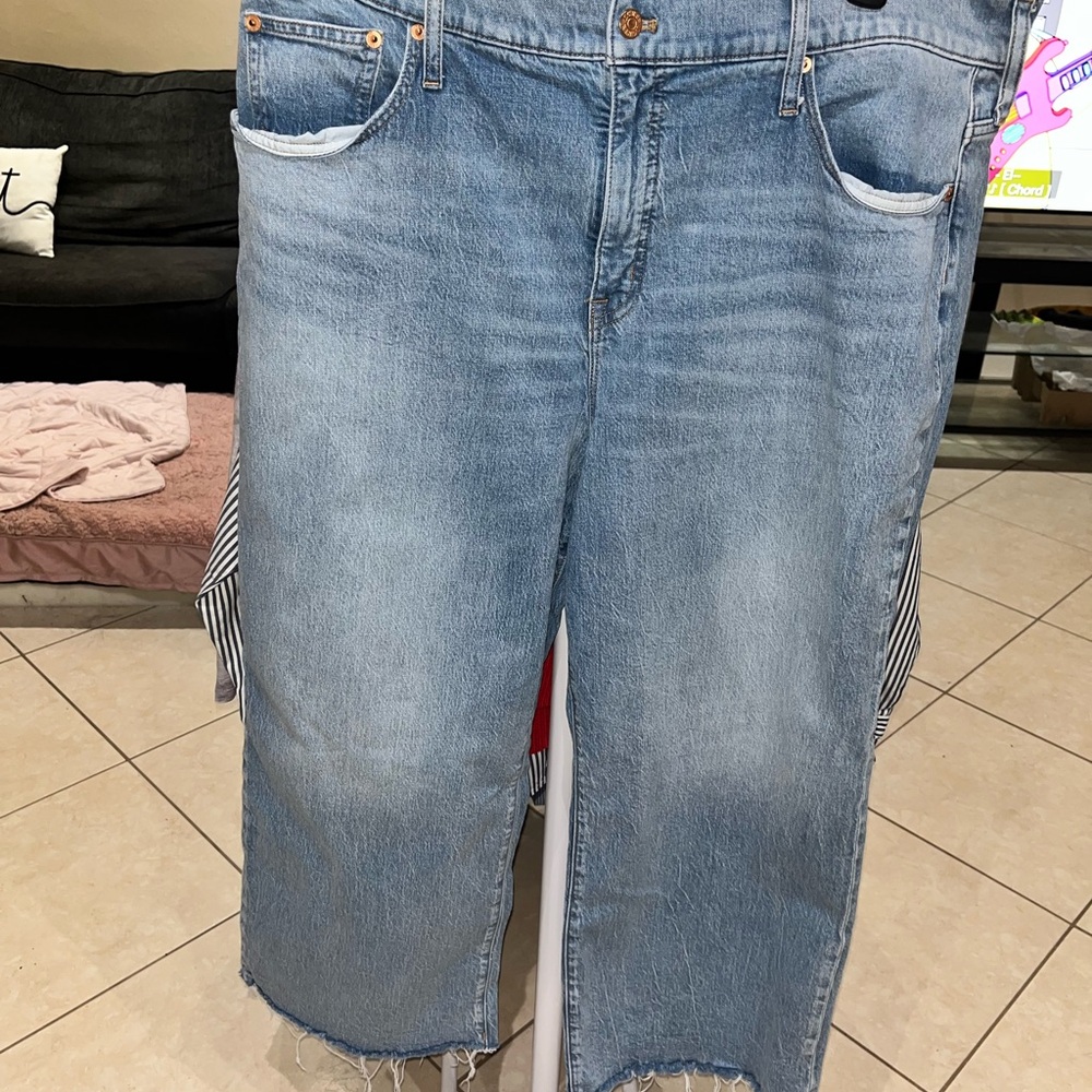 J. Crew Factory Light Blue Relaxed Jeans